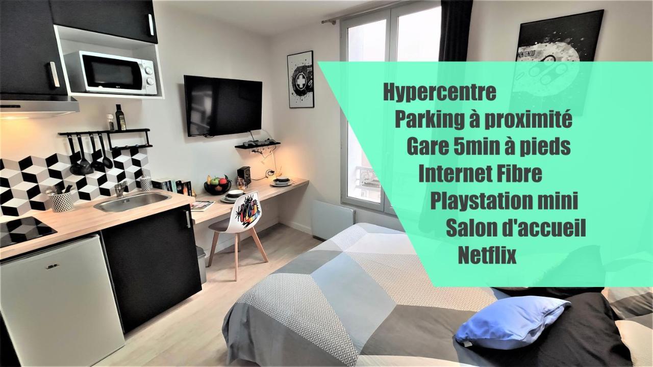 Home&Work 101 - Hypercentre - Parking A Proximite Niort Bagian luar foto